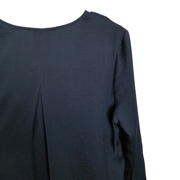CAbi Classic Blouse Style #3599 Black Long Sleeves Ruffle Cuff - Size S - Picture 5 of 8